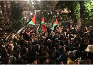 Fake news κατά Χάρη Δούκα για παλαιστινιακές σημαίες στον εορτασμό της Πρωτοχρονιάς