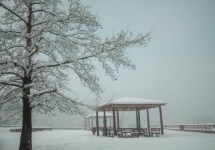 Χιόνια τώρα στα βόρεια της Αττικής – Κλειστοί δρόμοι λόγω κακοκαιρίας – Στα λευκά η Πάρνηθα (Βίντεο)