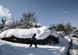 Πού αναμένουμε τις πιο σοβαρές χιονοπτώσεις στην Αττική – «Μεγάλη προσοχή στο βορειοδυτικό τόξο»