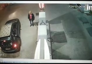 Βίντεο ντοκουμέντο: Ένοπλη ληστεία σε βενζινάδικο – Ληστές απείλησαν με όπλο την ιδιοκτήτρια