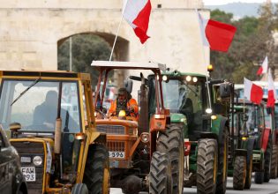 Οι αγρότες της Μάλτας διαμαρτυρήθηκαν για πρώτη φορά μετά το 1982