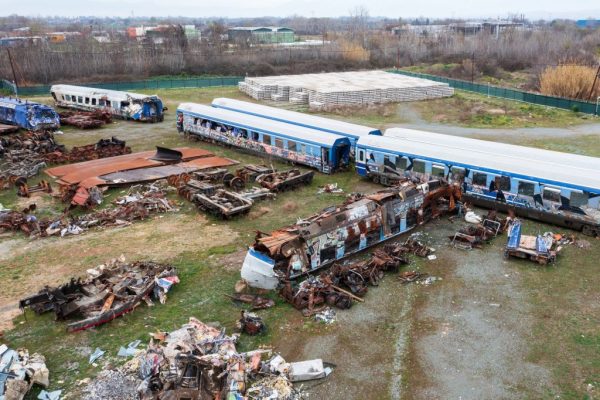 Τέμπη: Βίντεο από τον σταθμό της Λάρισας λίγο πριν την εθνική τραγωδία