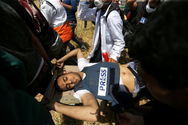 Από τους 99 δημοσιογράφους που σκοτώθηκαν το 2023, 72 πέθαναν από ισραηλινά πυρά στη Γάζα
