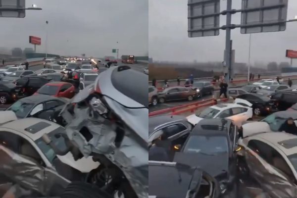 Κίνα: Καραμπόλα 100 οχημάτων σε μεγάλο αυτοκινητόδρομο – Εννέα τραυματίες