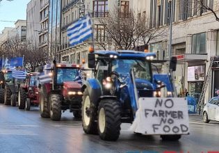 «Ποτάμι» από τρακτέρ στη Θεσσαλονίκη, κλείνουν δρόμους οι αγρότες – Μπλόκο στον κόμβο Μουδανιών