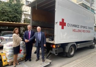 Αγαθά από τον Ελληνικό Ερυθρό Σταυρό στο κοινωνικό παντοπωλείο του Δήμου Παπάγου – Χολαργού