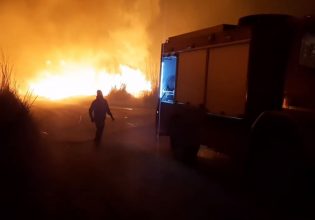 Εύβοια: Μεγάλη φωτιά στην περιοχή Λιβάρι Ιστιαίας