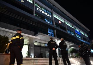 Συνελήφθη άνδρας στην Κέρκυρα μετά την απειλή για βόμβα στο MEGA