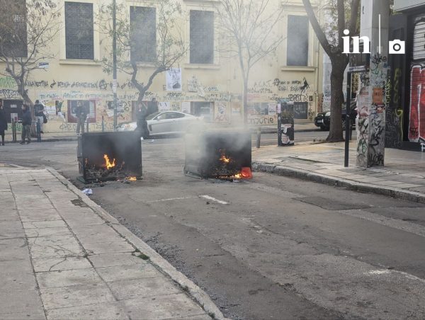 Επεισόδια στα Εξάρχεια μετά το φοιτητικό συλλαλητήριο – Προσαγωγές από την ΕΛ.ΑΣ.