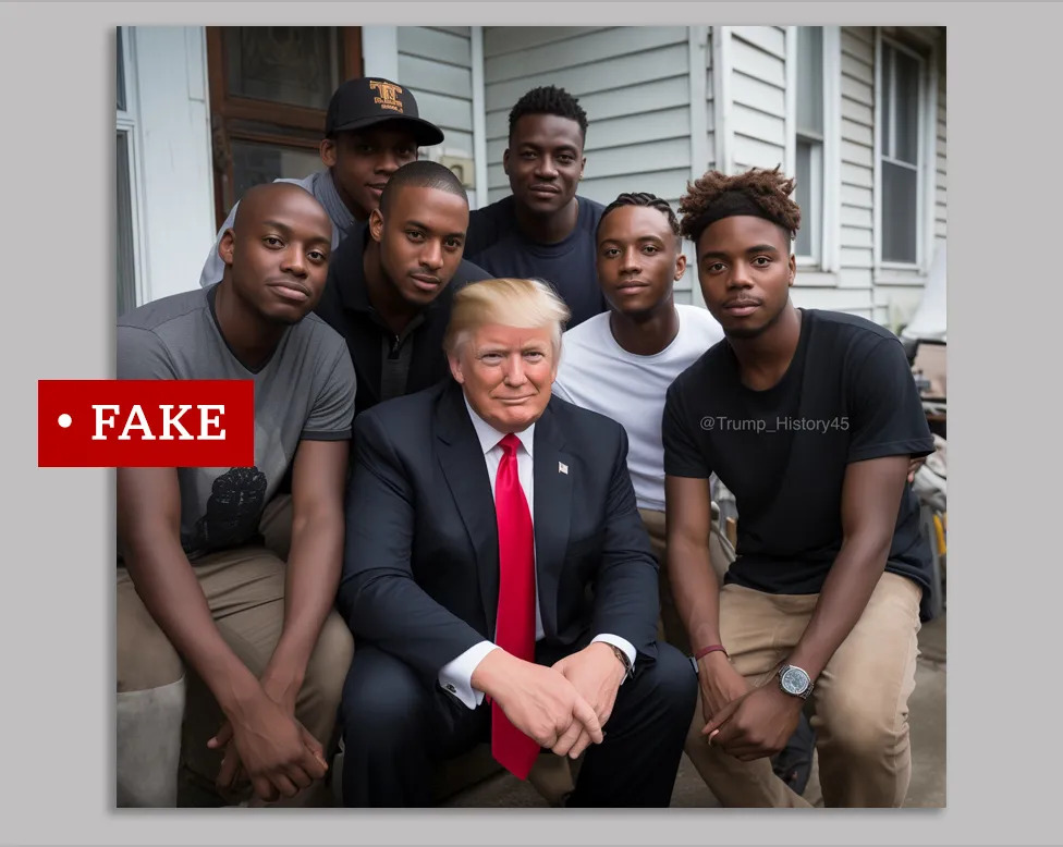 Η ΑΙ στην υπηρεσία του Ντόναλντ Τραμπ – Οι fake φωτογραφίες και η αφροαμερικανική κοινότητα