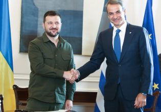 Οδησσός: Ολοκληρώθηκε η συνάντηση του Μητσοτάκη με τον Ζελένσκι – Στο Μουσείο Φιλικής Εταιρείας ο πρωθυπουργός