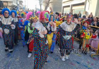 Σε αποκριάτικους ρυθμούς όλη η Κρήτη – Πλήθος μεταμφιεσμένων στα καρναβάλια Ηρακλείου και Χανίων