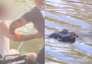 Τρομακτικές στιγμές στη Φλόριντα – Ψάρευε και τον άρπαξε γιγάντιος αλιγάτορας