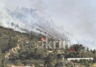 Πυροσβεστική: Δύο φωτιές σε Κρήτη και Κατερίνη – Κινητοποίηση ισχυρών δυνάμεων