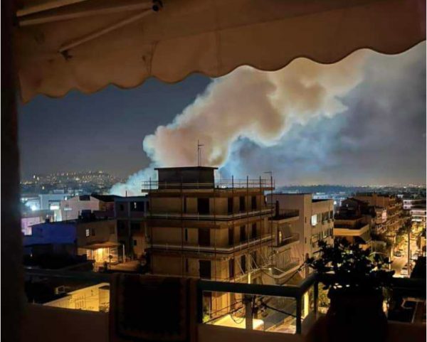 Μεταμόρφωση: Μεγάλη πυρκαγιά σε γνωστό εστιατόριο στην οδό Τατοΐου