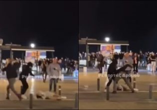 Βίντεο σοκ: Άγρια επίθεση σε νεαρό από κουκουλοφόρους στη Θεσσαλονίκη