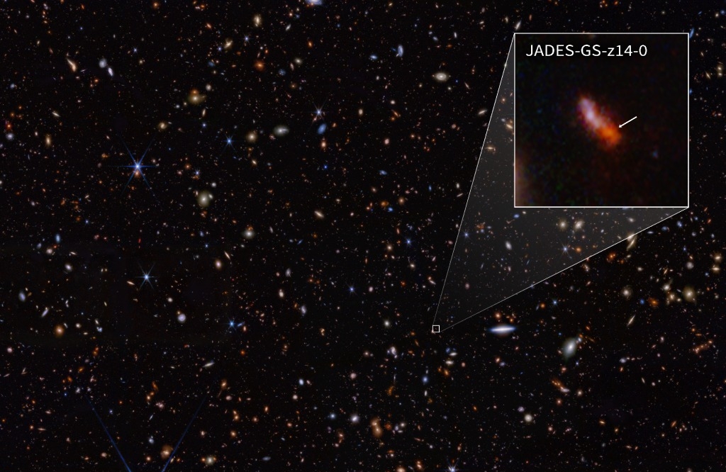 James Webb:  Αυτός είναι ο πιο μακρινός γαλαξίας που γνωρίζουμε στο Σύμπαν