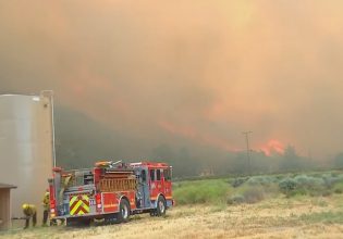 ΗΠΑ: Πυρκαγιά στη Νότια Καλιφόρνια αναγκάζουν 1.200 κατοίκους να εκκενώσουν τα σπίτια τους