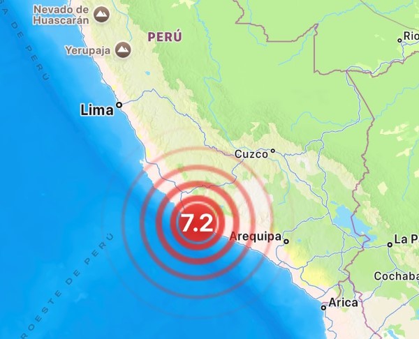 Περού: Σεισμός 7.2 Ρίχτερ ταρακούνησε τη χώρα - Προειδοποίηση για τσουνάμι
