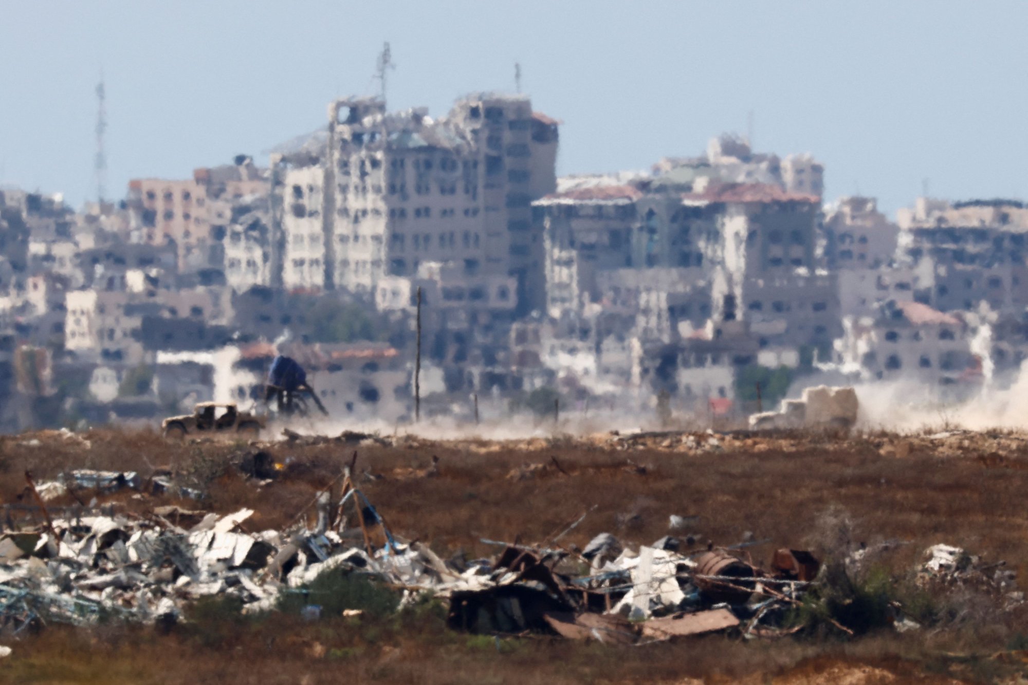Λωρίδα της Γάζας: O OHE προειδοποιεί για περιβαλλοντική καταστροφή από τον πόλεμο