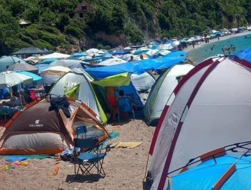 Εύβοια – Παραλία Θαψά: Έπεσαν τα πρώτα πρόστιμα για το ελεύθερο κάμπινγκ
