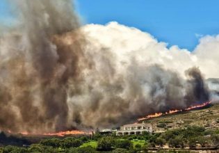 Φωτιές σε όλη τη χώρα – Μάχη με τα πύρινα μέτωπα σε Θράκη, Εύβοια, Άνδρο και Πελοπόννησο