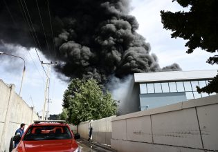 Κάτω Κηφισιά: Στον σύζυγο της Μίνας Γκάγκα ανήκει το εργοστάσιο που καίγεται