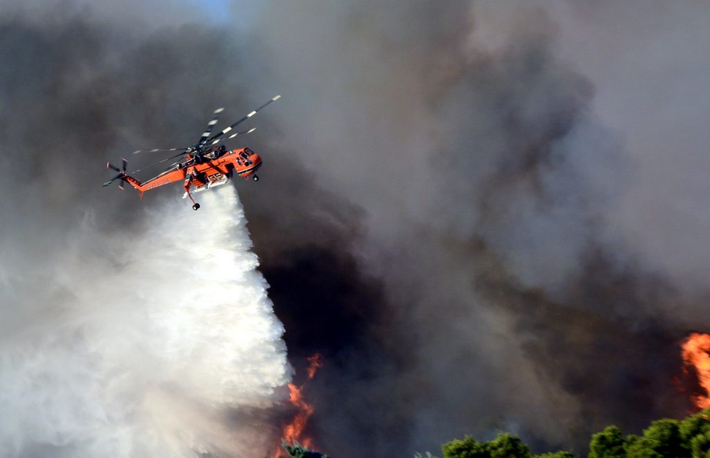 ΓΓΠΠ: Πολύ υψηλός κίνδυνος πυρκαγιάς σε Αττική και άλλες 7 περιοχές