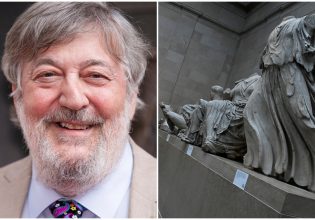 Στίβεν Φράι για Γλυπτά Παρθενώνα: «Θα ήταν αριστοκρατικό αν το Βρετανικό Μουσείο τα επέστρεφε»