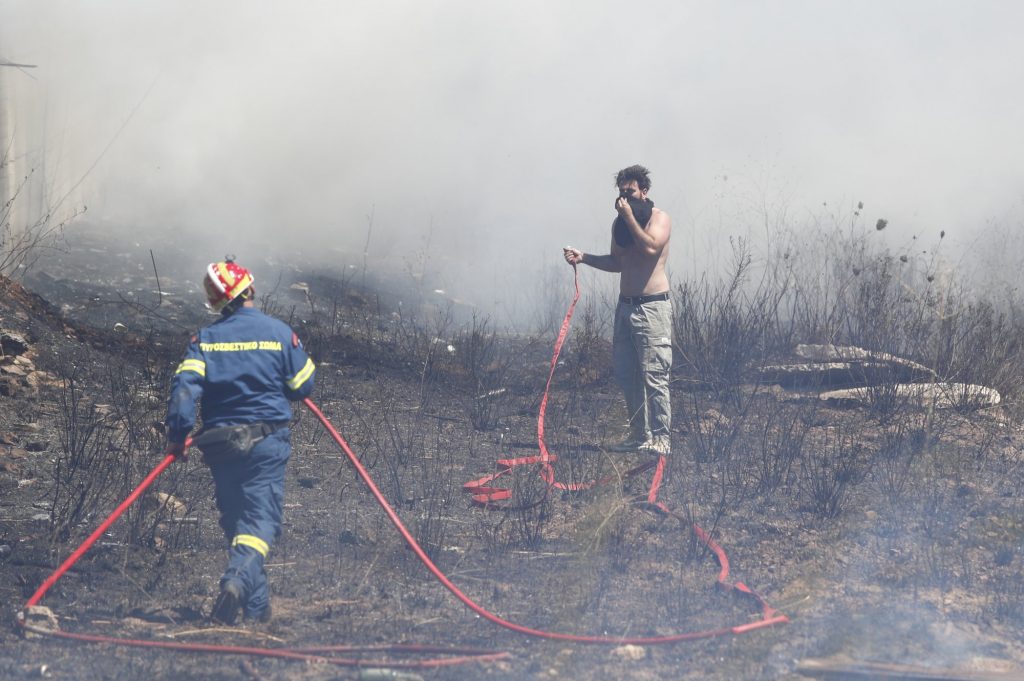 Αρκετά δύσκολη κατάσταση η πυρκαγιά στο Κορωπί, λέει πυρομετεωρολόγος