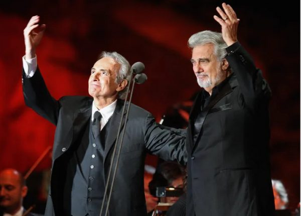 José Carreras και Plácido Domingo: Μια ιστορική βραδιά τον Ιούλιο στο Καλλιμάρμαρο