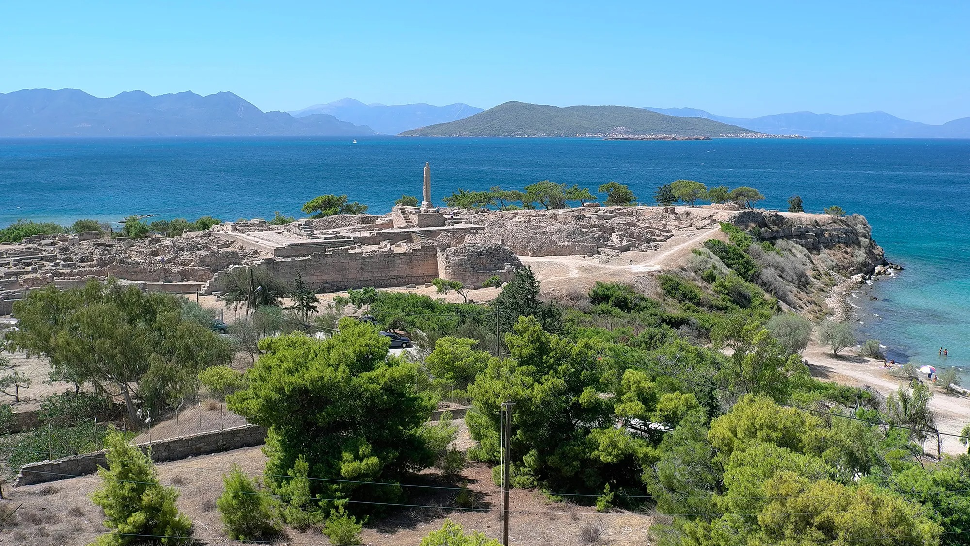 Αίγινα: Εργαστήριο πορφύρας της Εποχής του Χαλκού ανακαλύφθηκε κοντά στο λιμάνι