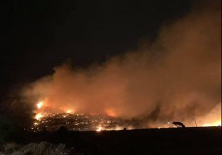 Πυρκαγιά σε χαμηλή βλάστηση στο Σοφό Ασπροπύργου