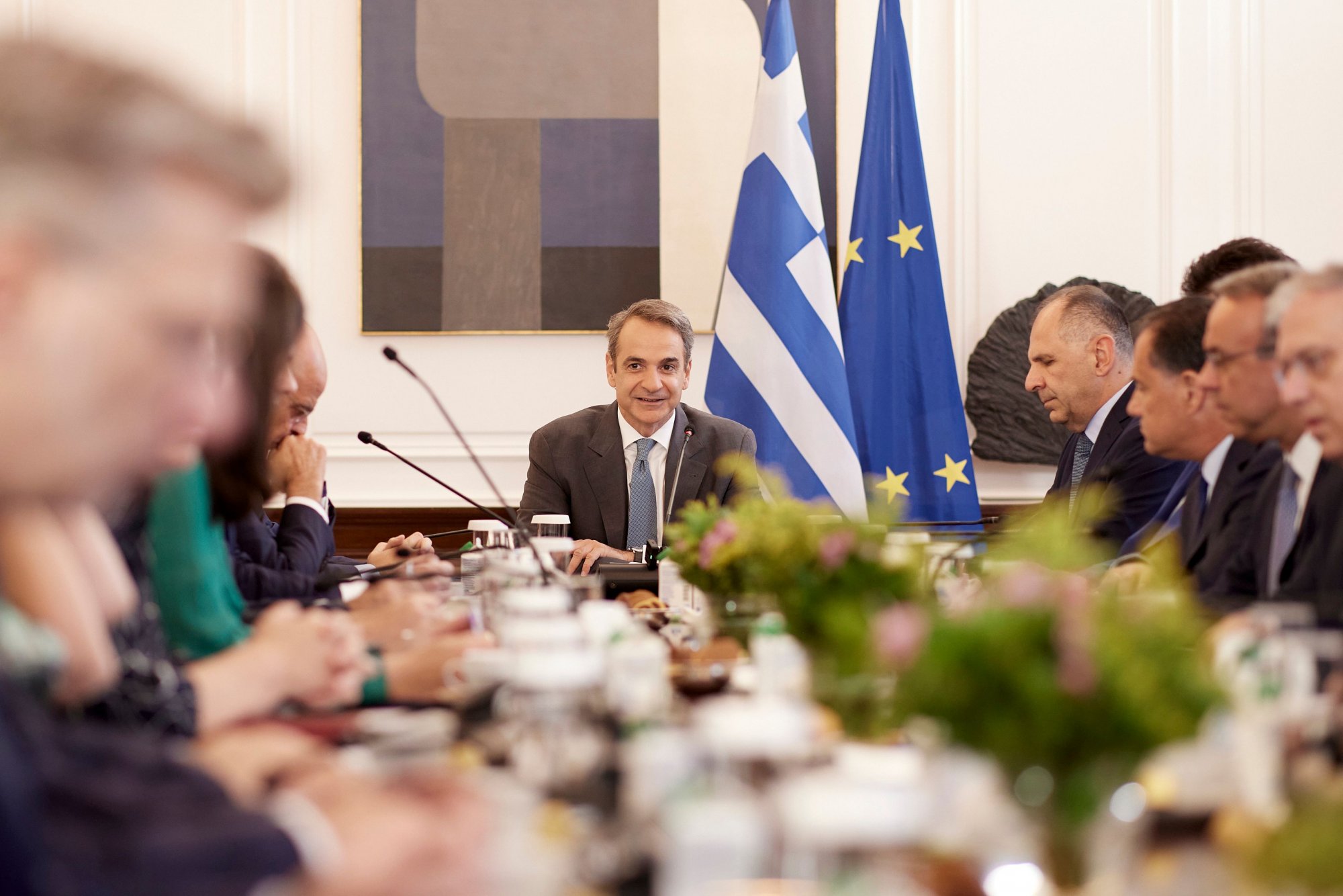 Τι ζήτησε ο Κυριάκος Μητσοτάκης στο πρώτο υπουργικό συμβούλιο μετά τον ανασχηματισμό