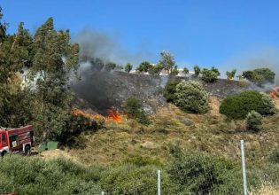 Κως: Φωτιά σε χαμηλή βλάστηση κοντά σε σπίτια – Ενεργοποιήθηκε το 112