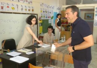 Ευρωεκλογές 2024: Ψήφισε ο Αλέξης Τσίπρας