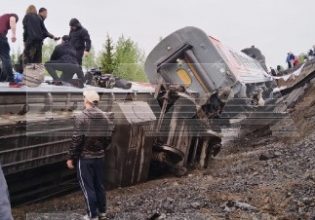 Ρωσία: Τουλάχιστον 20 οι τραυματίες από τον εκτροχιασμό της αμαξοστοιχίας