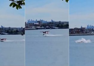Βίντεο σοκ από σύγκρουση υδροπλάνου με σκάφος στον Καναδά