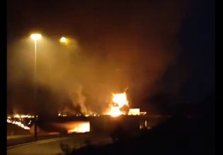 Εκρηξη βυτιοφόρου στην Αθηνών – Κορίνθου: Αποκαταστάθηκε η κυκλοφορία στο ρεύμα προς Αθήνα