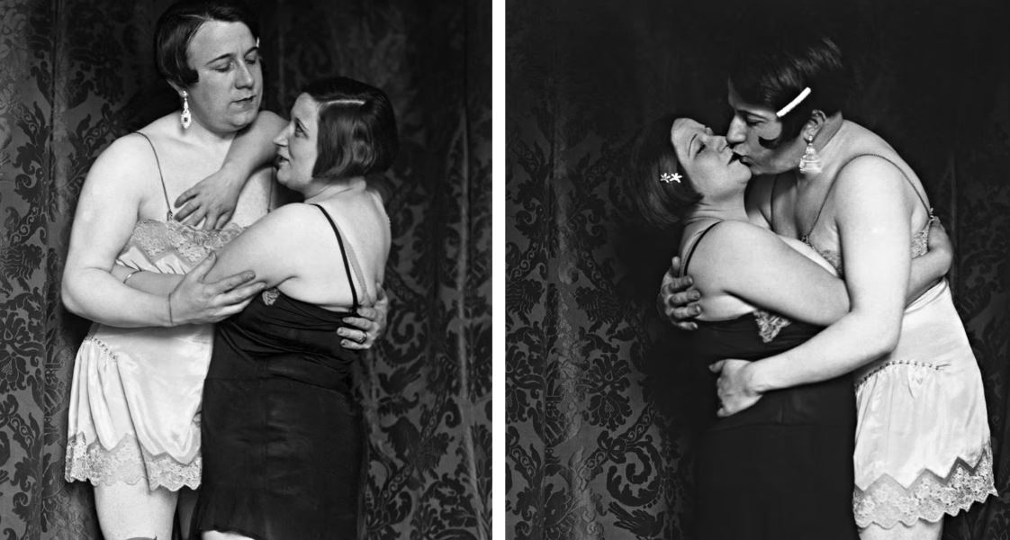 Ιδιωτικές φωτογραφίες ενός παντρεμένου ζευγαριού του '20 που έμοιαζαν με ερωτικές καρτ ποστάλ
