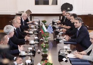 Συνάντηση Μητσοτάκη με τον πρόεδρο της Βουλγαρίας – «Στρατηγική εταιρική σχέση των δύο χωρών»