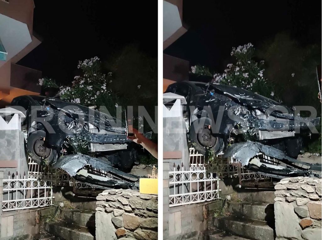 Καβάλα: Αυτοκίνητο έπεσε από 20 μέτρα και «προσγειώθηκε» σε αυλή σπιτιού