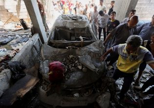 Γάζα: Συγκλονιστικές εικόνες μετά τους νέους βομβαρδισμούς του Ισραήλ σε ολόκληρη τη  Λωρίδα