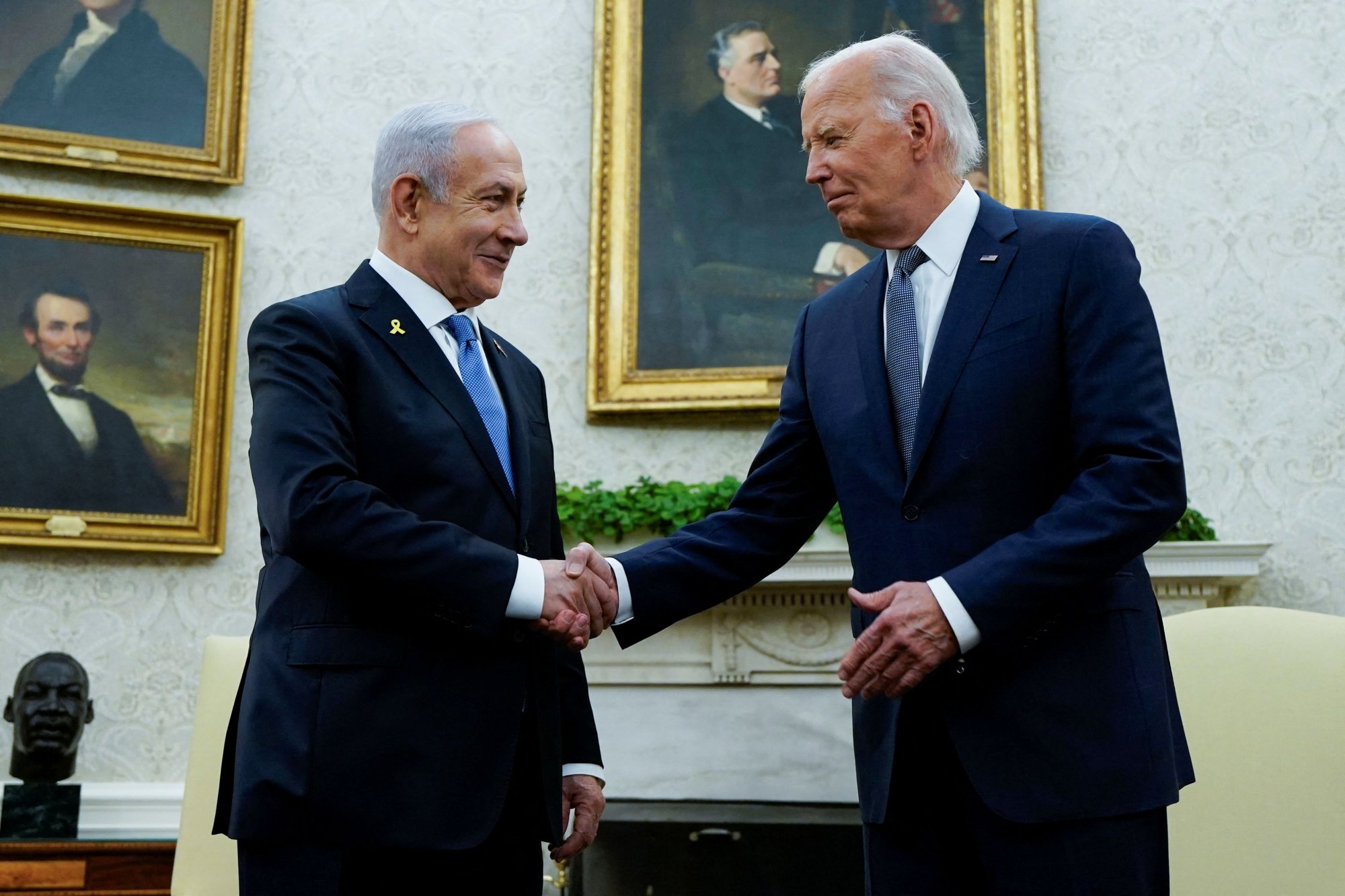 Μπενιαμίν Νετανιάχου: Συνάντηση με τον Τζο Μπάιντεν - Τον ευχαρίστησε για τις υπηρεσίες του στο Ισραήλ