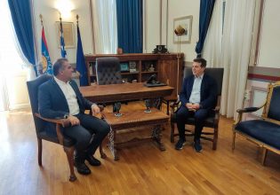 Συνάντηση Δημάρχου Καλαμάτας με τον Υπουργό Προστασίας του Πολίτη Μιχάλη Χρυσοχοΐδη