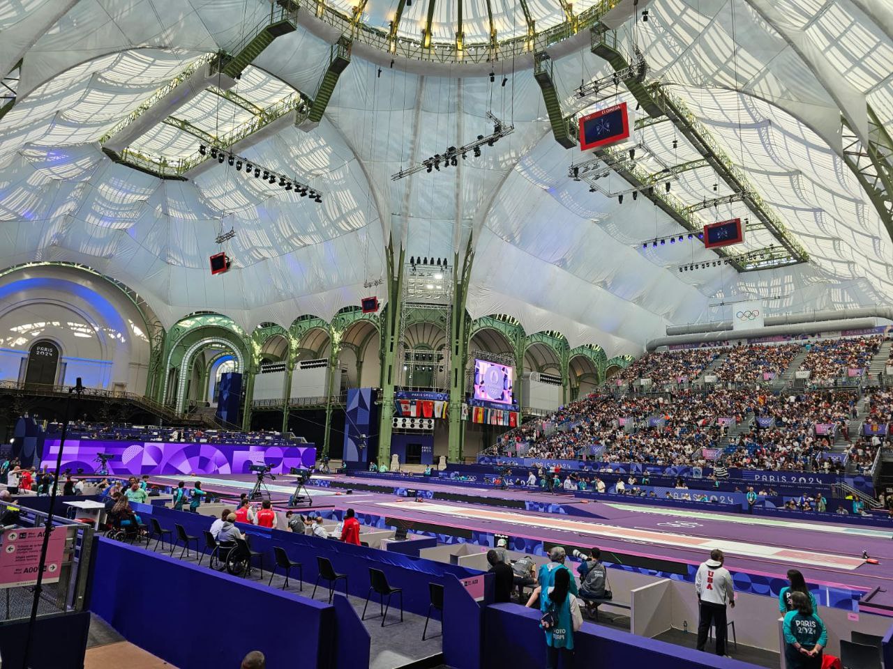 Ολυμπιακοί Αγώνες: To συναρπαστικό Grand Palais κόβει την ανάσα στο Παρίσι (pics)