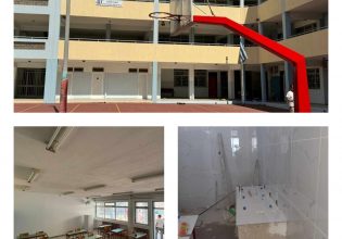 Συνεχίζονται οι εργασίες ανακαίνισης σε σχολεία της πόλης από τον Δήμο Πειραιά