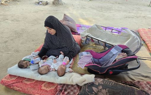 Λωρίδα της Γάζας: «Μπορείτε να φανταστείτε τρία πρόωρα μωρά να ζουν σε μια σκηνή»