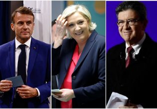 Γαλλικές εκλογές: Πρώτη η Λεπέν αλλά χωρίς αυτοδυναμία, δείχνουν οι δημοσκοπήσεις