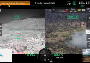 Κικίλιας: Drone της Πυροσβεστικής εντόπισε τη φωτιά από ξηρό κεραυνό στα Βίλια